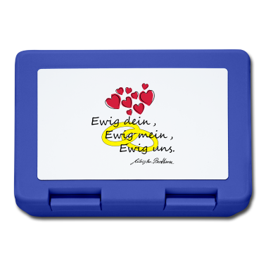 Hochzeit Brotdose - Ewig dein, Ewig mein, Ewig uns.