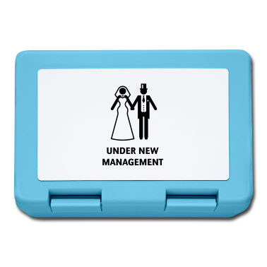 Hochzeit Brotdose - Under New Management (Polterabend, JGA, Hochzeit)