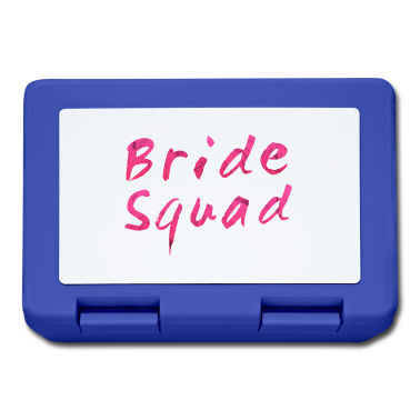 Hochzeit Brotdose - Bride Squad Pink Braut Junggesellinnenabschied