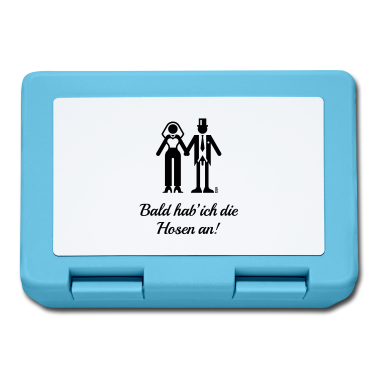 Hochzeit Brotdose - Bald Hab' Ich Die Hosen An! (JGA / Braut / Lustig)