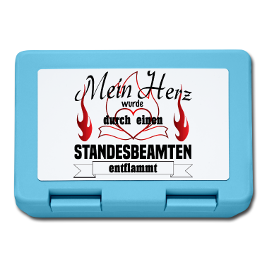 Hochzeit Brotdose - Mein Herz Standesbeamter - Geschenk