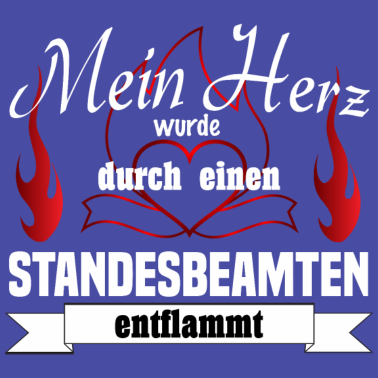 Motiv Mein Herz Standesbeamter - Geschenk