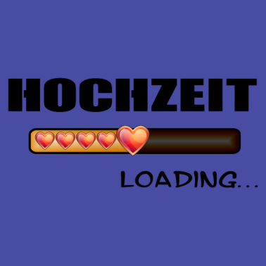 Motiv Hochzeit loading lustige Geschenkidee heiraten