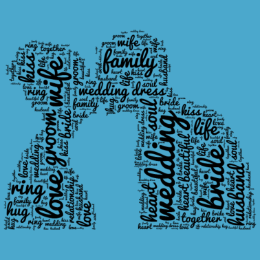 Motiv Küssendes Paar Hochzeit Liebe Braut Bräutigam Kuss