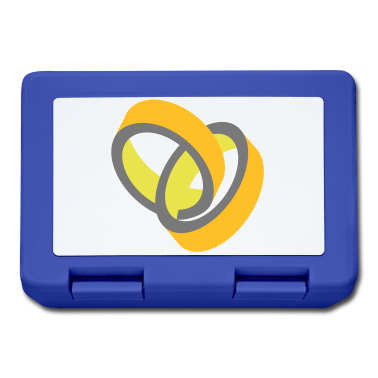 Hochzeit Brotdose - Bunte Hochzeitsringe Geschenk Hochzeit JGA RING