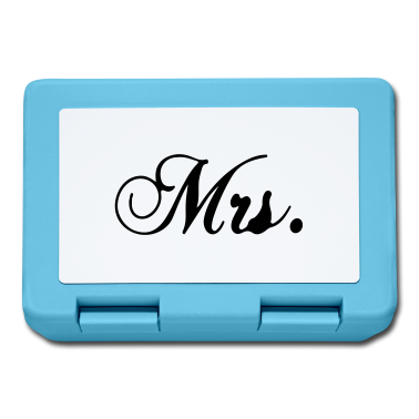 Hochzeit Brotdose - Mr and Mrs married Hochzeit Feier Verheiratet Mrs