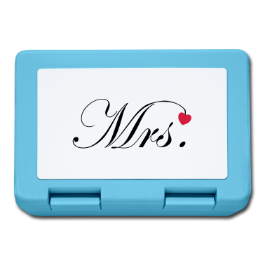 Hochzeit Brotdose - Mr and Mrs married Hochzeit Feier Verheiratet Mrs