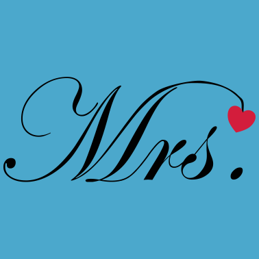 Motiv Mr and Mrs married Hochzeit Feier Verheiratet Mrs