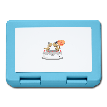 Hochzeit Brotdose - Dinosaurier-Paare Dinosaurier-Fan Geschenk