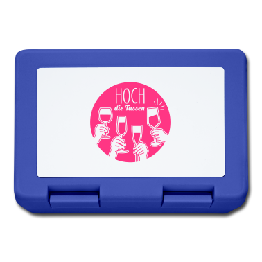 Hochzeit Brotdose - Hoch die Tassen! Prost - Alkohol - Geburtstag - 1C