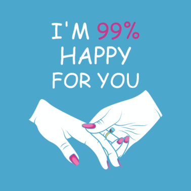 Motiv 99% Glückliche lustige Freund Geschenk