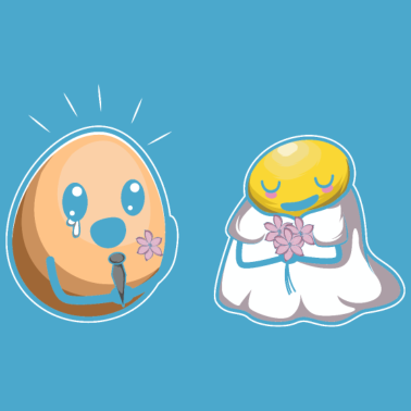 Motiv Egg Hochzeit eben Mittwoch Geschenk