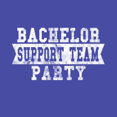 Motiv bachelor party support team party used