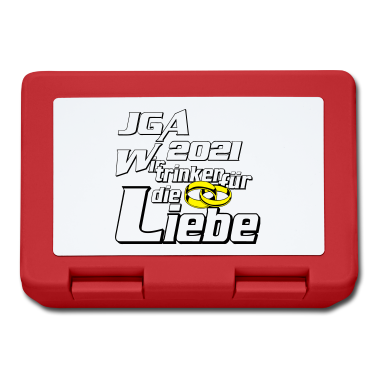 Hochzeit Brotdose - JGA 2021 Liebe trinken ...-