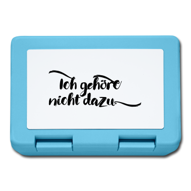 Hochzeit Brotdose - Ich gehöre nicht dazu JGA stag do Polterabend