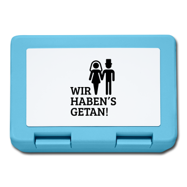 Hochzeit Brotdose - Wir haben's getan! (Bree)
