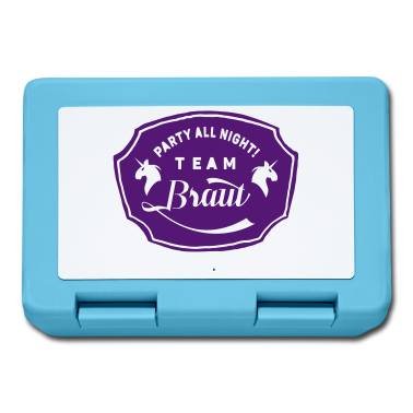 Hochzeit Brotdose - Team Bride Braut JGA Hochzeit Einhorn Polterabend