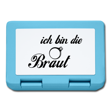 Hochzeit Brotdose - Ich bin die Braut Junggesellin Geschenk Hochzeit