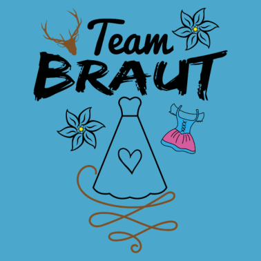Motiv Team braut Geschenk Hochzeit Ehe Poltern Paar