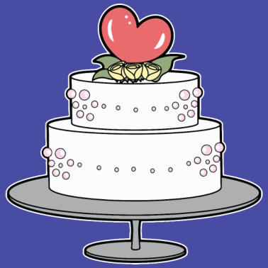 Motiv Hochzeitstorte