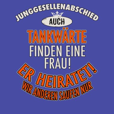 Motiv JGA Team - Tankwart - Version Auch - roter Bogen -