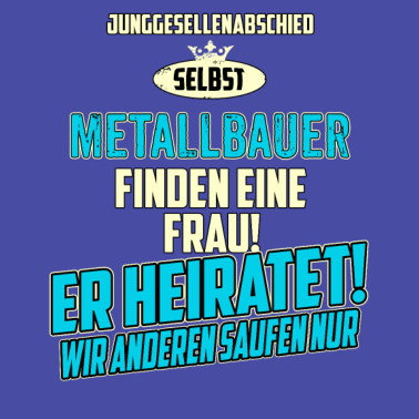 Motiv JGA Team - Metallbauer - strong sky blue -