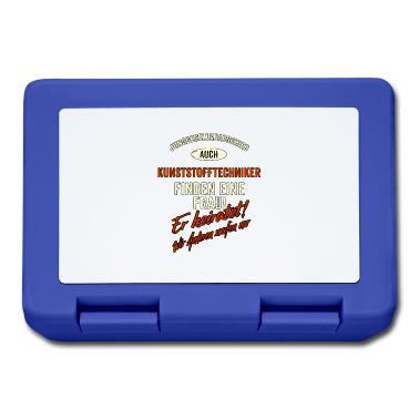 Hochzeit Brotdose - JGA Team - Kunststofftechniker - Version Auch rot