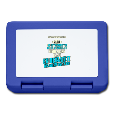 Hochzeit Brotdose - JGA Team - Industriemeister Textilwirtschaft -