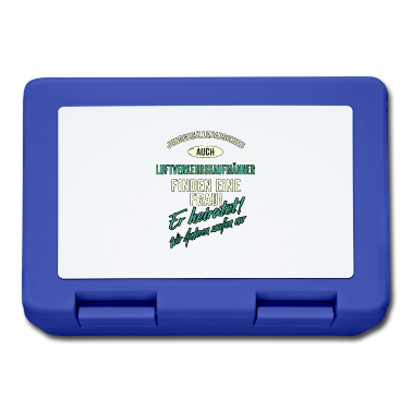 Hochzeit Brotdose - JGA Team - Luftverkehrskaufmann - Version Auch -