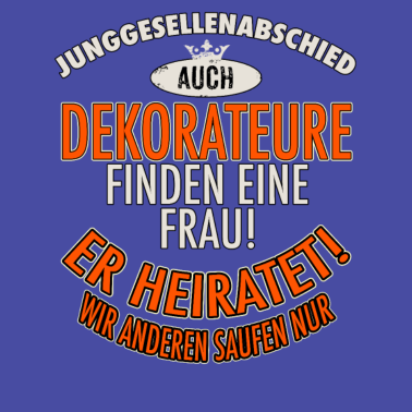 Motiv JGA Team - Dekorateur - Version Auch - roter Bogen