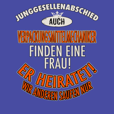 Motiv JGA Team - Verpackungsmittelmechaniker - Version