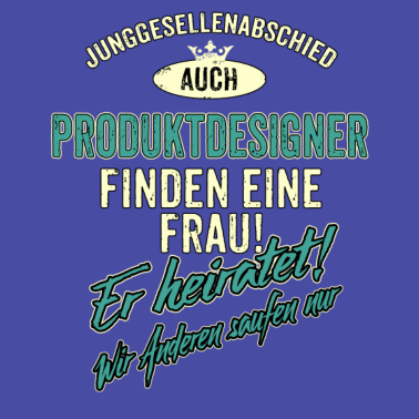 Motiv JGA Team - Produktdesigner - Version Auch - petrol