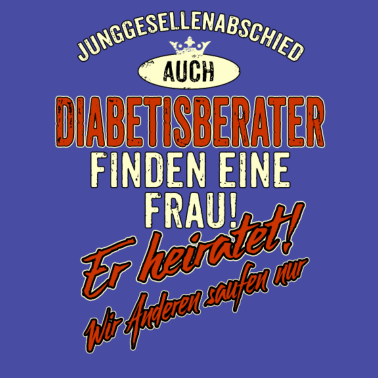Motiv JGA Team - Diabetisberater - Version Auch rot