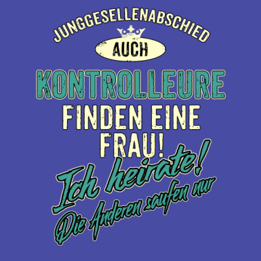 Motiv JGA BRAEUTIGAM - Kontrolleur - Version Auch -