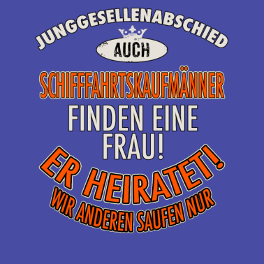 Motiv JGA Team - Schifffahrtskaufmann - Version Auch -