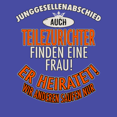 Motiv JGA Team - Teilezurichter - Version Auch - roter