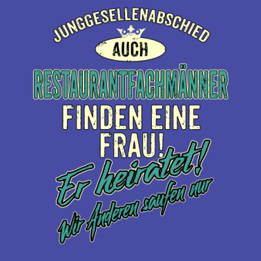 Motiv JGA Team - Restaurantfachmann - Version Auch -