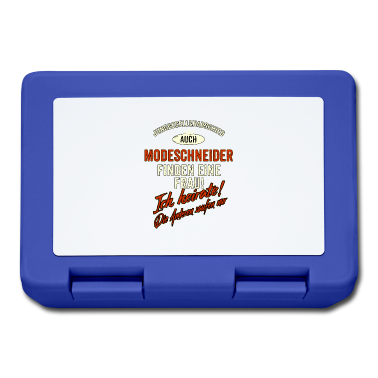 Hochzeit Brotdose - JGA BRAEUTIGAM - Modeschneider - Version Auch rot