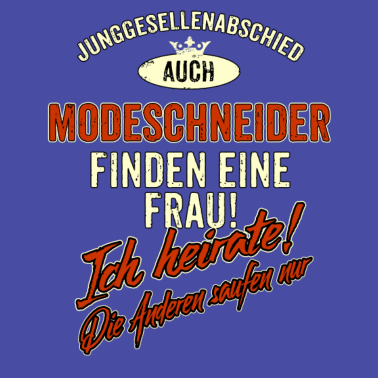 Motiv JGA BRAEUTIGAM - Modeschneider - Version Auch rot