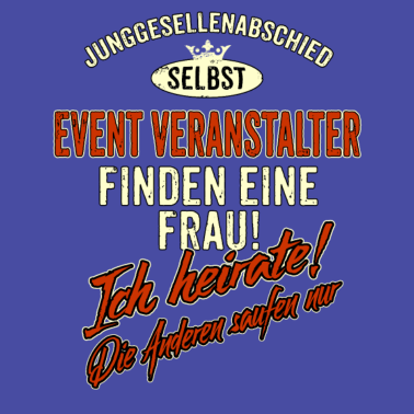 Motiv JGA BRAEUTIGAM - Event Veranstalter - finden eine