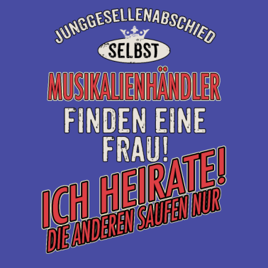 Motiv JGA BRAEUTIGAM - Musikalienhändler - US clean