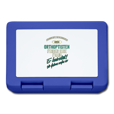 Hochzeit Brotdose - JGA Team - Orthoptist - Version Auch - petrol -