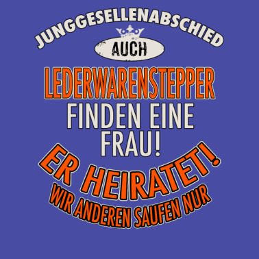 Motiv JGA Team - Lederwarenstepper - Version Auch -