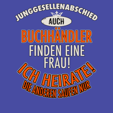 Motiv JGA BRAEUTIGAM - Buchhaendler - Version Auch -