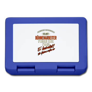 Hochzeit Brotdose - JGA Team - Bühnenarbeiter - finden eine Frau - Er