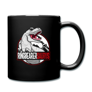 Hochzeit Tasse - RingBearersaurus Dinosaurier-Hochzeitsringen von R