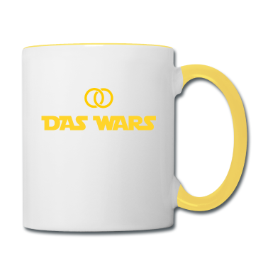 Hochzeit Tasse - DAS WARS - Hochzeitsfeier Heiraten JGA Geschenk