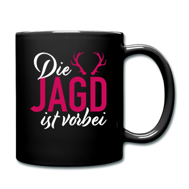 Hochzeit Tasse - Braut Junggesellenabschied Die Jagd ist vorbei