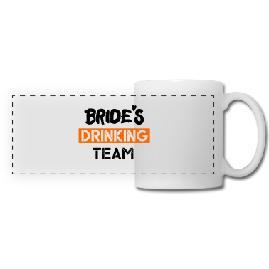 Hochzeit Tasse - brides drinking team