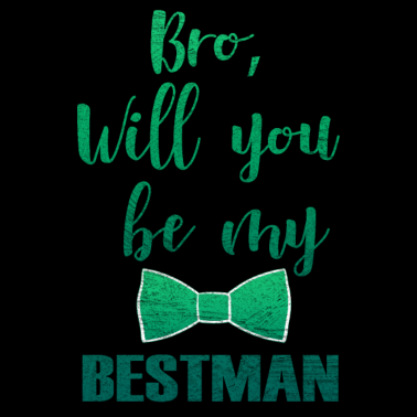 Motiv Bruder des Bräutigam Hochzeit Heiraten Geschenk